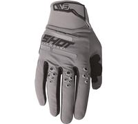 Shot Vision Motocross Gloves, grey, size L for Men