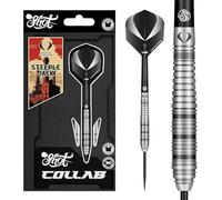 Shot! x DC | Collab Darts | Steel Tip | 90% Tungsten | Steeplejack | 23g or 25g (25, Grams)
