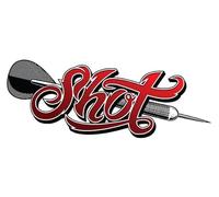 Shot! Zen Juji Steel Tip Dart Set 80% Tungsten Pro Throwing Darts Steel Tip Set Professional - Made in New Zealand - Designed Dart Flights for Women & Men - Metal Tip Bar Darts for Adults (28 Grams)