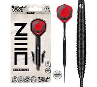 Shot! Zen Missile Steel Tip Dart Set-90% Tungsten Barrels, Tungsten Barrels Handcrafted Professional Dart Set & Flights, Steel Tip Darts for Bristle Dartboard