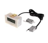 SHOTAY Digital 5 Digit LCD Electronic Punch Counter With Microswitch Reset&Pause Button