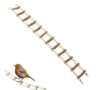 Shotet Ladder Bridge, Parrot Swing Ladder, Parrot Ladder Bridge | Lovebirds Finches Chewing Perch Toy Pet Standing Resting Pole Developing Intelligence