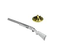 SHOTGUN English Pewter Lapel Pin Badge XTSPBG16