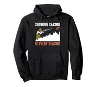 Shotgun Season Is Every Season Trap Shooting Clay Pullover Hoodie