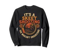 Shotgun Skeet Trap Clay Pigeon Shooting Vintage It's A Skeet Sweatshirt