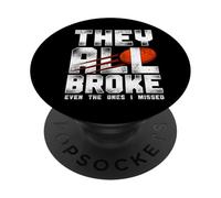 Shotgun Skeet Trap Clay Pigeon Shooting Vintage They All PopSockets Adhesive PopGrip