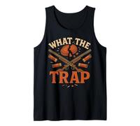 Shotgun Skeet Trap Clay Pigeon Shooting Vintage What The Tank Top