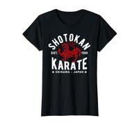Shotokan Karate Do Martial Arts Japan Okinawa Value Graphic T-Shirt, Women, Black, S