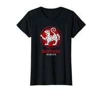 Shotokan Karate, Shotokan Lion Value Graphic T-Shirt, Women, Black, XS
