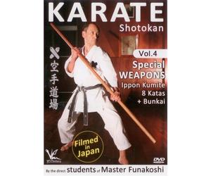 Shotokan Karate Vol.4 Special Weapons Ippon Kumite Kata & Bunkai - Filmed in Japan Keio Dojo by Iwamoto Akiyoshi