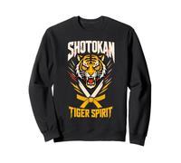 Shotokan Tiger Spirit Karate Belt Martial Arts Sweatshirt