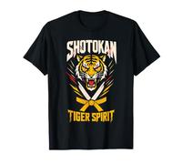 Shotokan Tiger Spirit Karate Belt Martial Arts T-Shirt