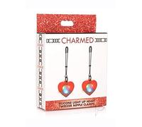 Shots AG795-Nipple Vibrators & Stickers Purple One Size