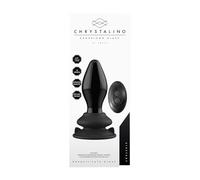 Shots CHR036-Glass Vibrators Black One Size