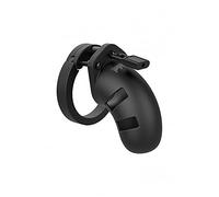 Man Cage 20 Black Male 3.5" Silicone Chastity Cage Penis Bondage Restraint Adult
