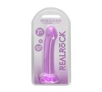 Shots Dildo Big Warhead Sleeve Purple 17cm