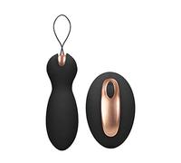 Shots Dual Vibrating Toy, Purity, Black