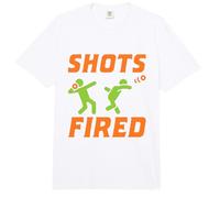 Shots Fired Track and Field Discus Throwing Disc Thrower Comfort Colors Adult Heavyweight T-Shirt