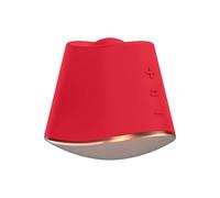 Shots Rotating & Vibrating Clitoral Stimulator, Dazzling, Red