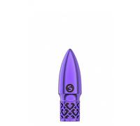 SHOTS ROY003PUR Glitter - Luxury Vibrator for Naughty Adventures - Recheargeable - Unlimited Pleasure - ABS Bullet - 6,8 x 3,4 cm - Purple