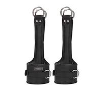 Shots Suspension Cuffs Leather Hands and Feet, Black, 670 g