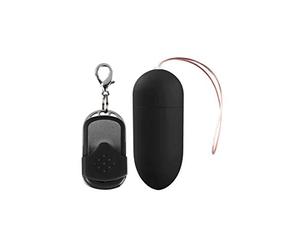 Shots Toys 10 Speed Vibrating Egg Big With Remote Control Black