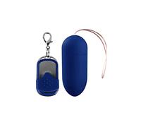 Shots Toys SHT025BLU Remote Vibrating Egg for Adults - 10 Speed Vibrator - Blue - Batteries Included for Egg and Remote - Suitable for Solo Play or Couple Play