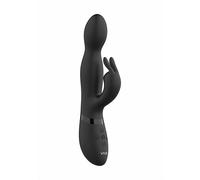 Shots Vive Amoris Black Vibrating Rabbit Vibrator G-Spot USB Rechargeable Adult