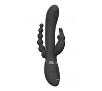 Shots VIVE038-Silicone Vibrators,G-Spot Vibrators,Rabbit Vibrators,Anal Vibrators,Design Vibrators,Luxury Vibrators Black One Size