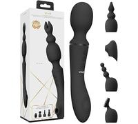 Shots VIVE039-Silicone Vibrators,Massager & Wands,G-Spot Vibrators,Design Vibrators,Luxury Vibrators Black One Size