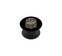 Should We Get Pizza? - Fun Saying Italian Food Lover Pizza PopSockets Adhesive PopGrip