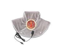 Shoulder and Neck Heating Pad - Electric Warmer with Vibration Massager | Automatic Shut-Off Ergonomic Electric Blanket - For Men Seniors Home Work Relaxation Sports