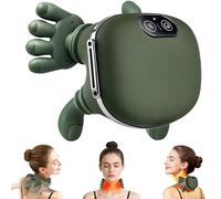 Shoulder and Neck Massager, Heated Massager, Neck Massager with Fingers, 4D Kneading Massage, Simulates a Real Palm Massage for Comfort, Relax Muscle Tension