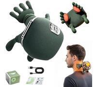 Shoulder and Neck Massager, Neck Massager for Pain Relief Deep Tissue,Portable Bionic Heating Massage,Cordless-Massager for Back and Shoulder Pain, Deep Kneading Back Massage, Gifts for Mom Dad