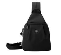 Shoulder Bag - 2 Way Waterproof Commuter Bag, Convertible Lightweight | Multi-Compartment Anti-fusion Oxford Handbag, Large Capacity Travel Girls Sports Work Airplane Outdoors Colleg, Black,