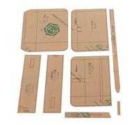 Shoulder Bag Acrylic Stencil Leather Pattern Template for Making Hand Bag Sewing Crafting Accessories