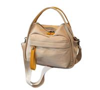 Shoulder Bag | Adjustable Tote Bag | Elegant Shoulder Bag with Strap - For Women, Teenagers, School, Travel, Daily Weekend, Gym, Picnic, Shopping, College, Work, Office, Birth, khaki, Siehe
