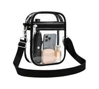 Shoulder Bag Clear PVC Concert Party Work Travel Outdoor Sling Bag | Women's shoulder bag, for sports, festivals, commuting, outdoor, travel, stadium, everyday life