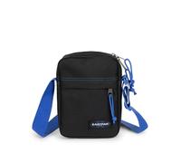 Eastpak The One Crossbody Bag - Compact Shoulder Bag with Multiple Zip Pockets, Adjustable Strap, 2 L Capacity, 21 x 16.5 x 5.5 cm - Kontrast Black Blue