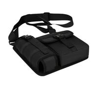 Shoulder Bag For Men - Oxford Fabric Adjustable Strap Multiple Pockets | Men Waist Bag Hiking,For Hiking Climbing Work Cycling Riding Commuting Hunting Camping, Black/White, Consulte la descripción