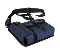 Shoulder Bag for Men - Waterproof 15L Polyester Material, Adjustable Shoulder Strap, Bottle Holder Compartment, Multi-Pocket Design for Organized Storage | Men's Shoulder Bag, S, dark blue, Siehe