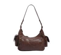 Shoulder Bag for Women Girls Trendy Evening Clutches Purse Pu Leather Under The Arm Purses Simple Purse Handbag Gifts