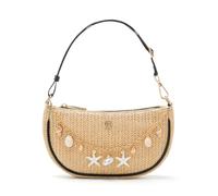 Shoulder Bag for Women Handbags with Adjustable Strap Underarm Purse Mini Clutch Purses Trendy Crescent Bags 1L, Woven Black, 8.66"L x 2.13"W x 4.92"H