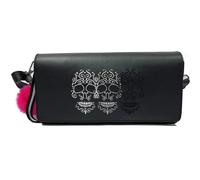 Shoulder bag for women Red Robin Gaming Dia De Los Muertos Calaveras Noir 1,7 L