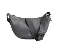 GOT BAG Crossbody Moon Bag, Half Moon Handbag, Water-Repellent, Stylish Shoulder Bag with Adjustable Strap, Shark (Small), Minimal