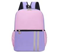 Shoulder Bag Handbag Kids Backpack Lightweight Durable School Bag For Boys Girls Travel Study Everyday Use Comfortable Student Bookbag With Design (Light Purple, One Size)