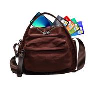 Shoulder Bag - Lightweight Spacious Wallets - Fashion Shoulder Bag - For Daily Lifestyle Work L Outdoor L School L Urban Travel Fashion Routine Shuttle, coffee, Se référer au descriptif, Refer to
