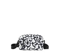 Shoulder Bag Mandarina Duck Hunter Moire Gris 14,5x22x8,5 cm