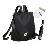 Shoulder Bag - Nylon 33x28x16cm 260g | Large Capacity Pack Anti Theft Backpack Design | Lightweight Travel Carry Bag With Secure Storage For Commuting City Trips And Daily Use