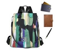 Shoulder Bag - Nylon 33x28x16cm 260g | Large Capacity Pack Anti Theft Backpack Design | Lightweight Travel Carry Bag With Secure Storage For Commuting City Trips And Daily Use